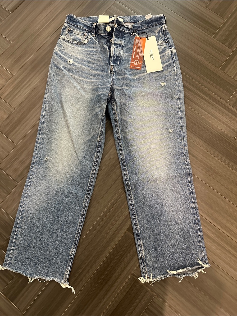 Moussy Peccole Wide Straight Jean